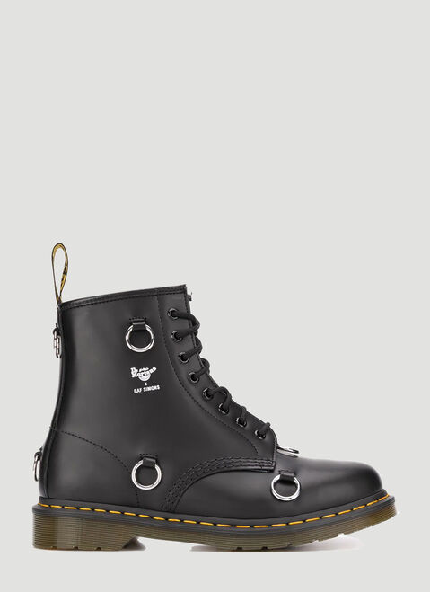 Studio Alch X Dr. Martens Edition Ring-Embellished Boots Black alc0136004