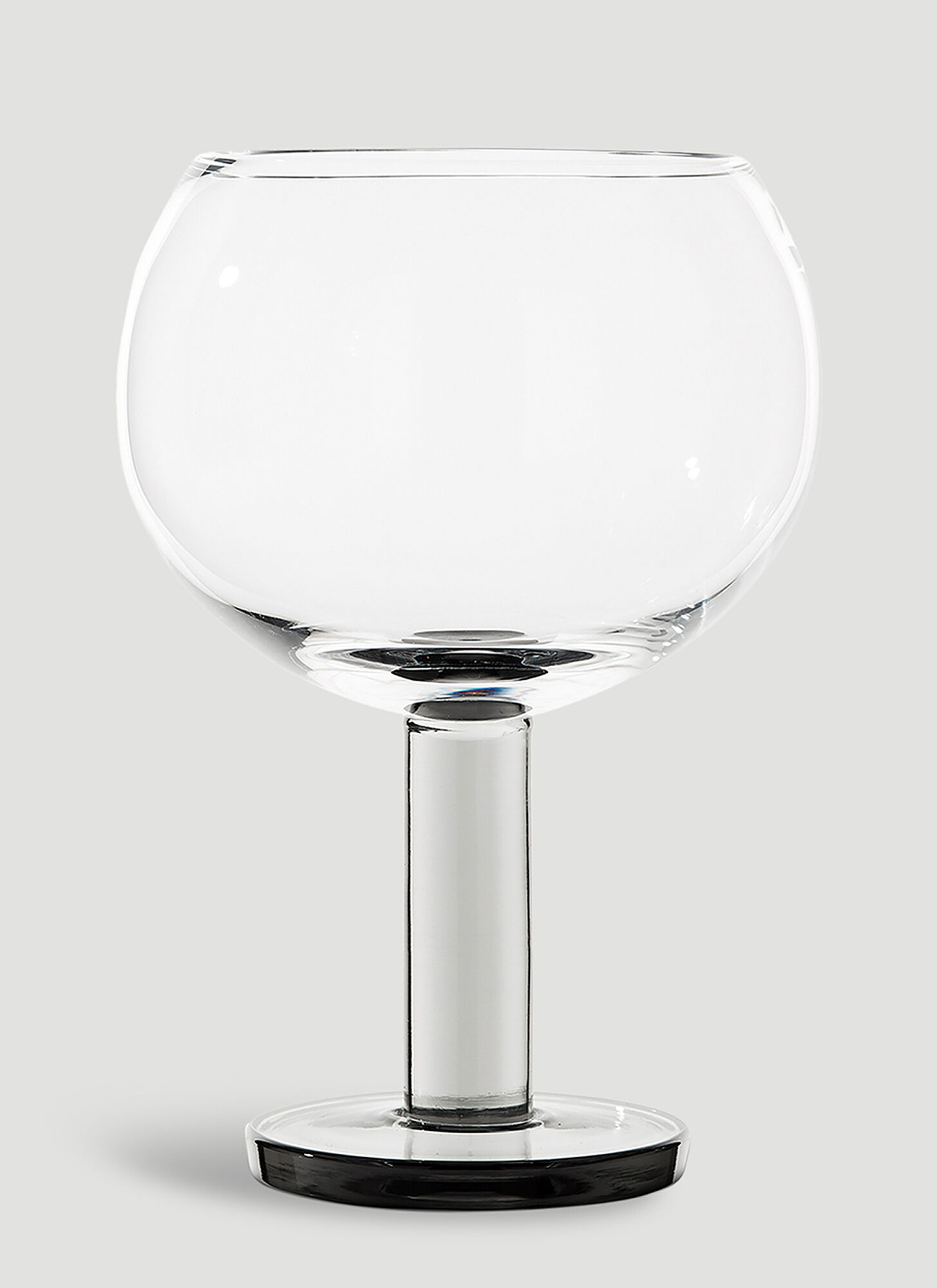 Tom Dixon Set Of Two Push Balloon Glass In Grey