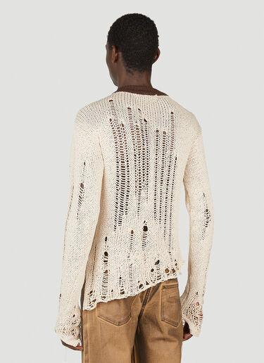 Ottolinger Distressed Sweater Beige ott0352001