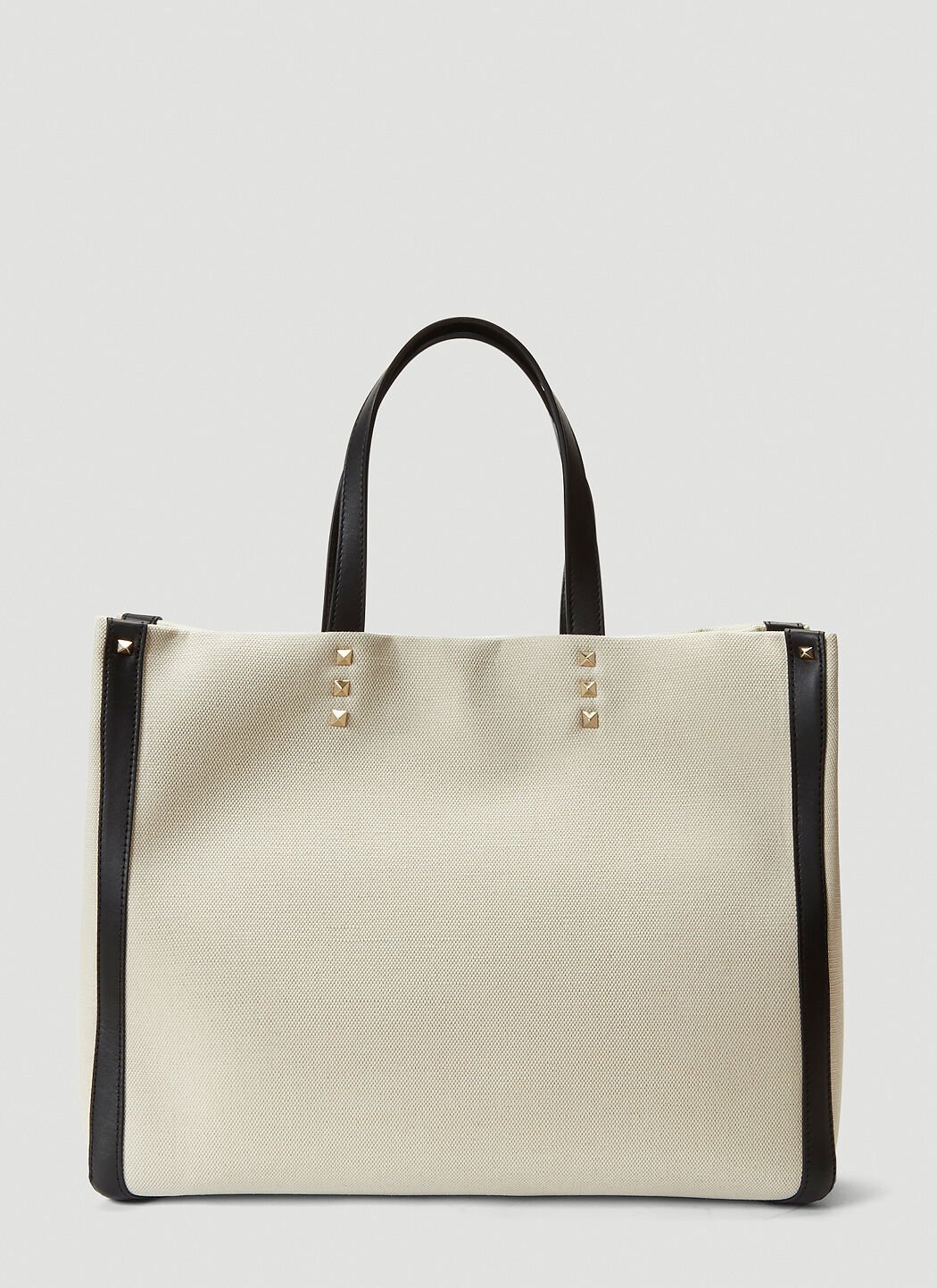 Valentino VLTN Logo Tote Bag in White LN CC