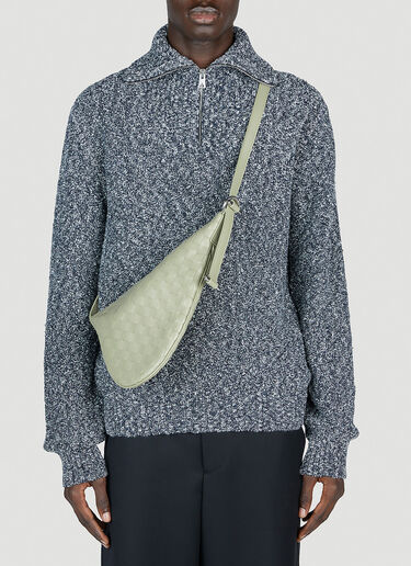Bottega Veneta Virgule Crossbody Bag Beige bov0153035