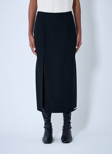 Sportmax Wool Skirt Black spx0263004