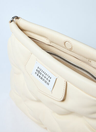 Maison Margiela Small Glam Slam Classique Clutch White mla0259028