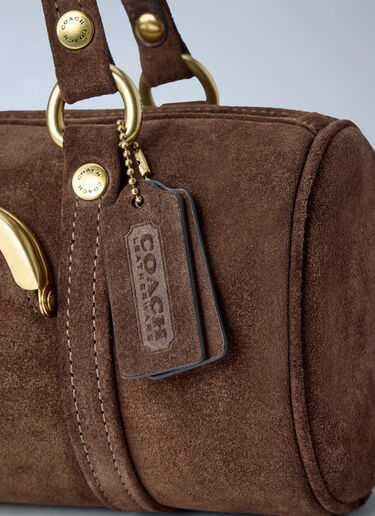 LN-CC® - Coach: Kisslock Barrel Bag 28 - Brown Coach Kisslock Barrel Bag 28 Brown coa0265022