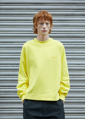 Massimo Osti Studio Logo Sweatshirt Yellow mao0158038