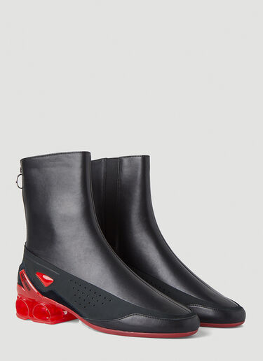 Raf Simons (RUNNER) Cycloid High Boots Black raf0147029