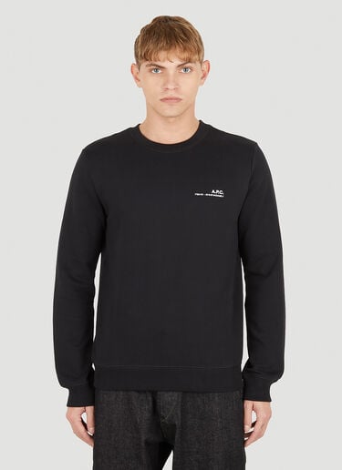 Item 001 Long Sleeve T-Shirt A.P.C. Item 001 Long Sleeve T-Shirt Black apc0151009
