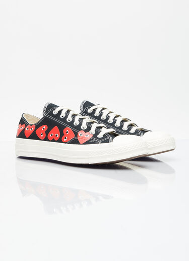 Comme des Garçons PLAY x Converse Multi-Heart Chuck 70 运动鞋 黑色 cpc0355005