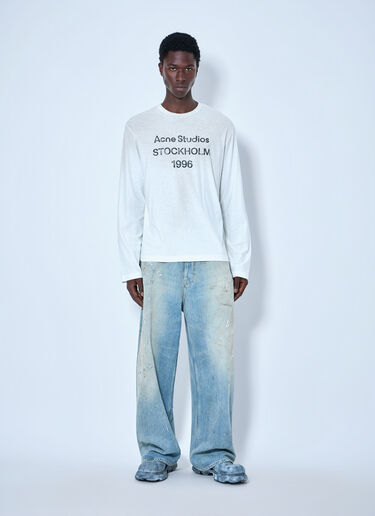 Acne Studios 2023 U Trafalgar 루즈 핏 진 밝은 블루 acn0165008
