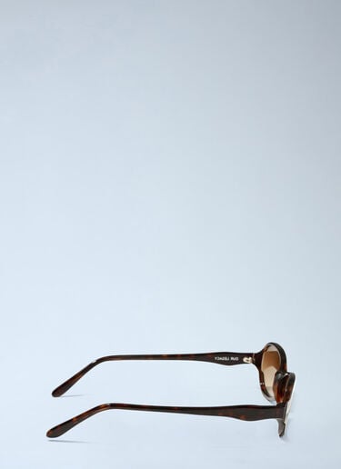 Our Legacy Drain Sunglasses Brown ous0356019