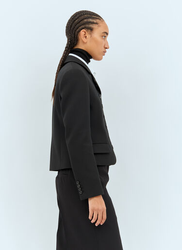 Fletcher Wool Jacket The Row Fletcher Wool Jacket Black row0258003