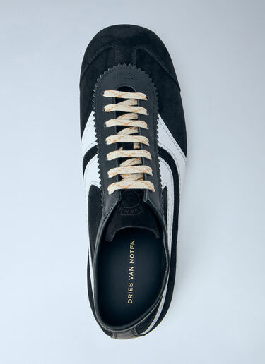 Dries Van Noten Suede Panel Sneakers Black dvn0265028