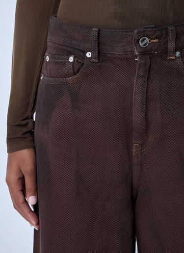 Five-Pocket Jeans GANNI Five-Pocket Jeans Brown gan0261007