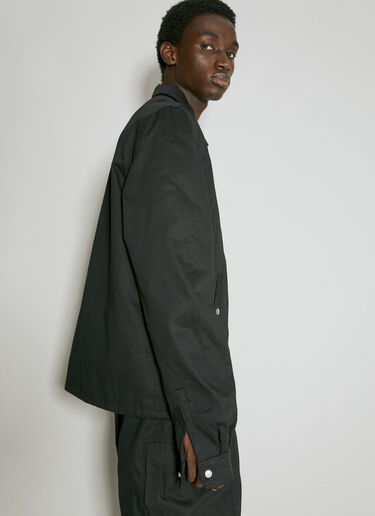 Rick Owens DRKSHDW ツイルャケット ブラック drk0154008