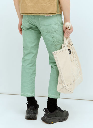 Human Made Garment Dyed Tote Bag Cream hmd0156029