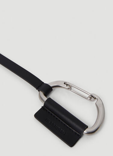 Jil Sander+ 가죽 키링 블랙 jsp0151017