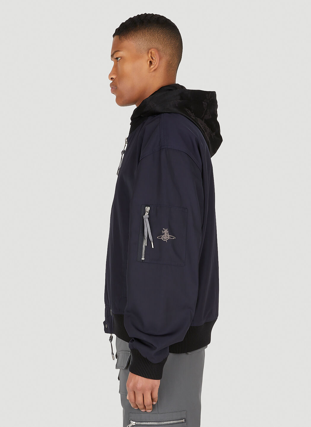 Vivienne westwood best sale zip up hoodie