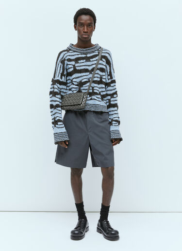Bottega Veneta 双裤腰短裤 灰色 bov0156005