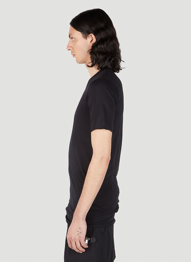 Rick Owens 베이식 티셔츠 블랙 ric0151015