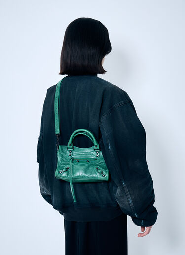 Balenciaga Mini Le City Handbag Green bal0259032