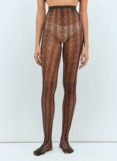 Dolce & Gabbana Mesh Tights Black dol0258008