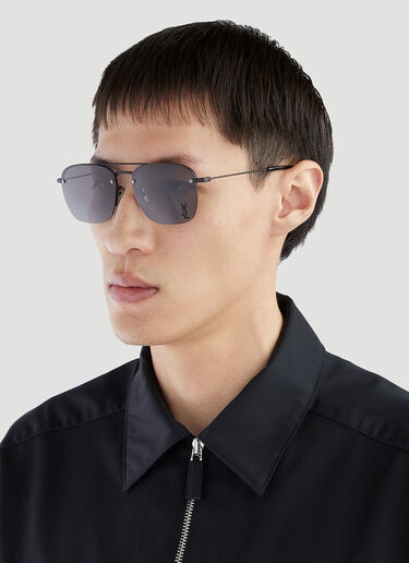 Saint Laurent 309 림리스 선글라스 블랙 sla0151115