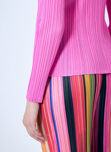 Pleats Please Issey Miyake 高领上衣 粉色 plp0259001