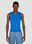 Mainline:RUS/Fr.CA/DE Asymmetric Tank Top Blue mai0249001