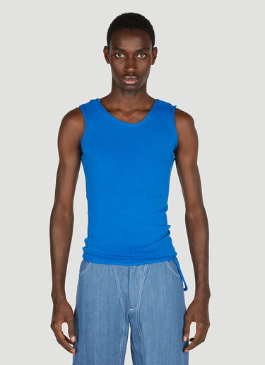 Mainline:RUS/Fr.CA/DE Asymmetric Tank Top Blue mai0352004