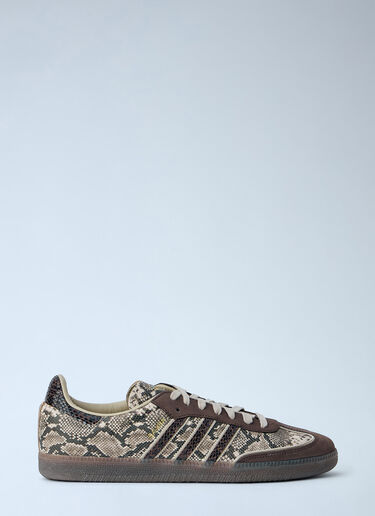 LN-CC® - adidas: Samba OG Sneakers - Brown adidas Samba OG Sneakers Brown adi0365002