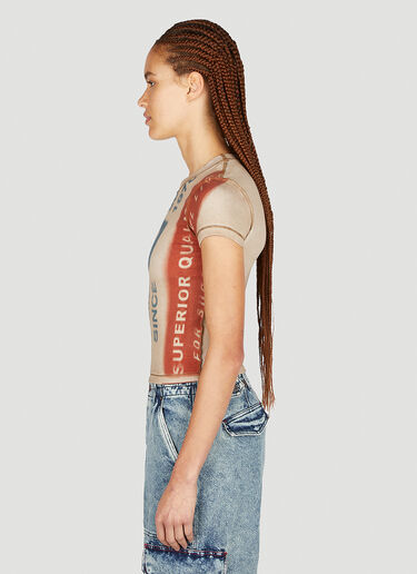 Diesel T-Skinzy-G2 T 恤 米色 dsl0251014