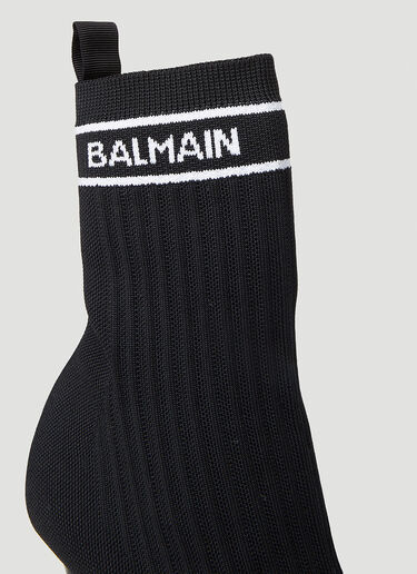 Balmain Skye Sock Boots Black bln0251004