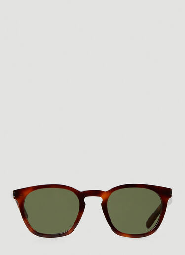 Saint Laurent Classic 28 Sunglasses Green sla0145078