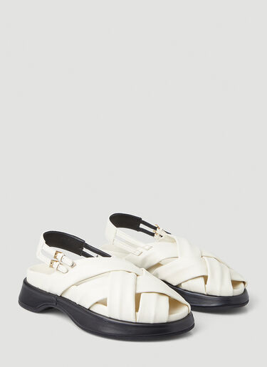 Reike Nen Pie Buckle Sandals White rkn0247008