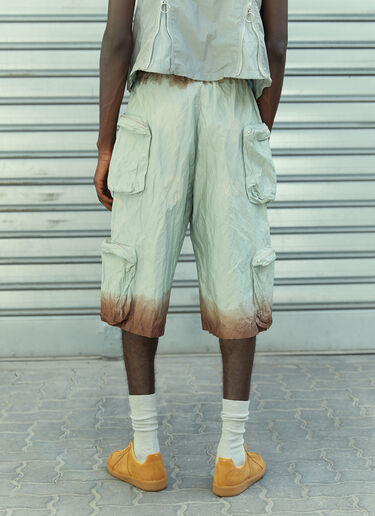 多口袋工装百慕大短裤 Charlie Constantinou 多口袋工装百慕大短裤 蓝色 cco0154002