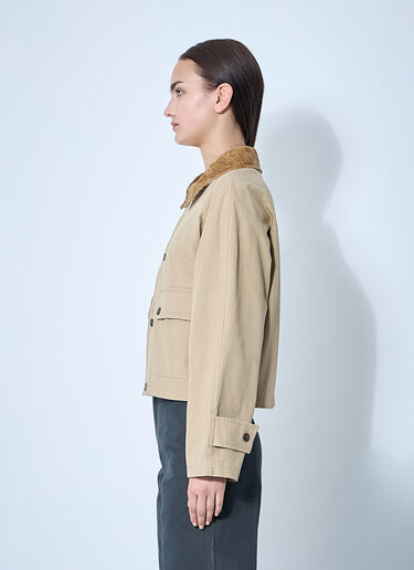 Burberry Casual Short Jacket Beige bur0259029