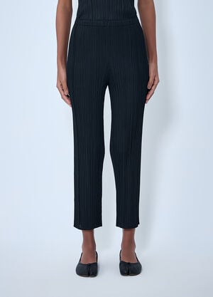 Pleats Please Issey Miyake Pleated Pants Black plp0263006