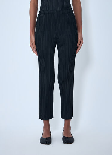 Pleats Please Issey Miyake Pleated Pants Black plp0263006