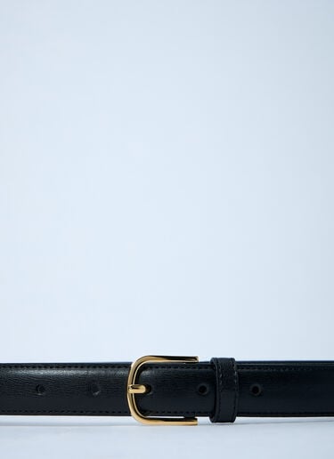 Slim Leather Belt TOTEME Slim Leather Belt Black tot0261012