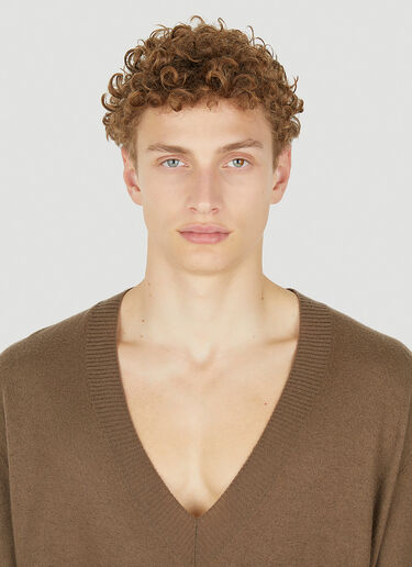 Joel Sweater META CAMPANIA COLLECTIVE Joel Sweater Brown mtc0150012