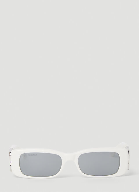Moncler Dynasty Rectangle Sunglasses Orange mon0152057