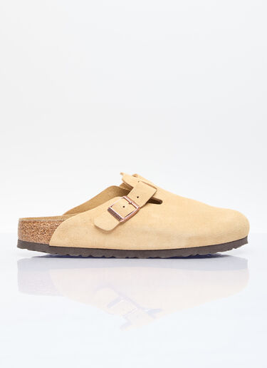 Birkenstock Boston 穆勒鞋  米色 brk0156009