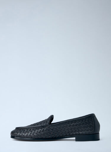 Bottega Veneta Silenzio Loafers Dark Brown bov0164009