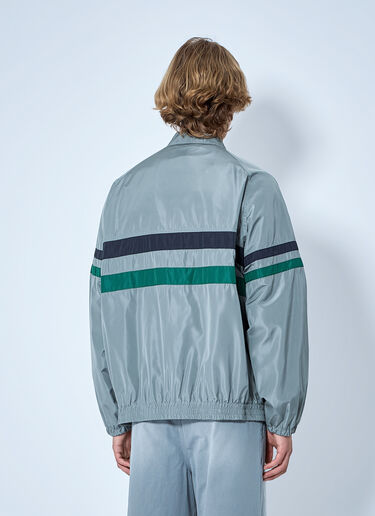 LN-CC® - Miu Miu: Technical Silk Blouson Jacket - Light Blue Miu Miu Technical Silk Blouson Jacket Light Blue miu0165002