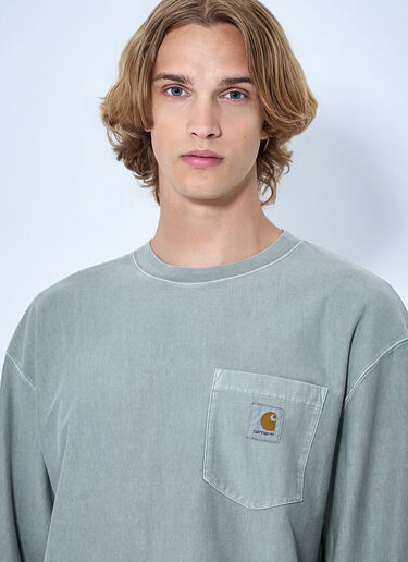 LN-CC® - Carhartt WIP: Loose Pocket T-Shirt - Green Carhartt WIP Loose Pocket T-Shirt Green wip0365001