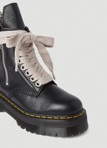 Rick Owens x Dr. Martens Jumbo Laced Boots Black rod0150001