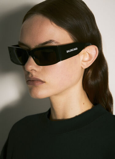 Balenciaga Rectangle Sunglasses Green bcs0356004