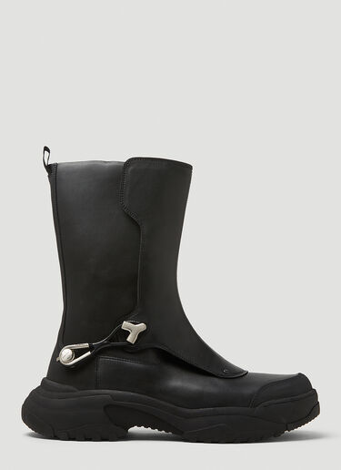 GmbH 高筒工装靴 黑色 gmb0146013