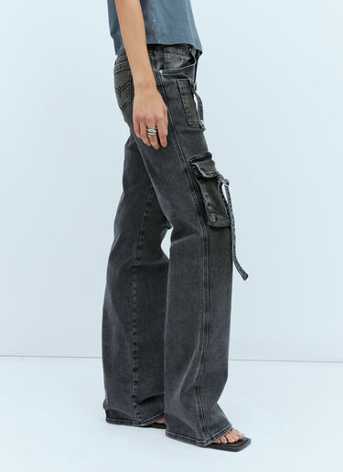 Blumarine Cargo Jeans Black blm0253004