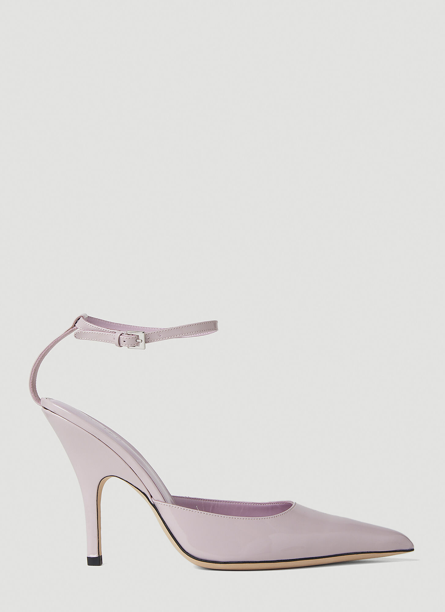 Shop By Far Eliza Patent Heel Pumps